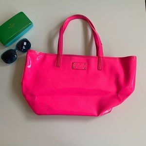 Kate Spade hot pink summer bag